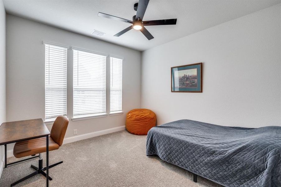 Furnished interior view inside a new home in Glenwood Meadows, Denton (Image 18).