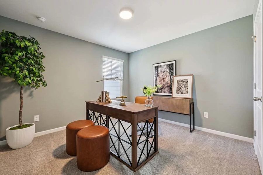 Bedroom Three- Perfect for an At Home Office!