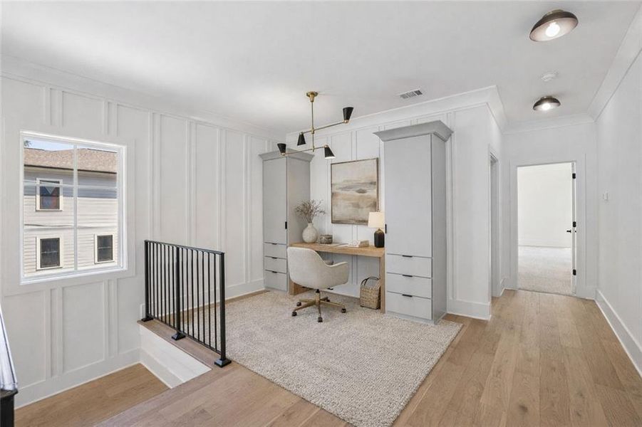 Furnished interior view inside a new home in , Brookhaven (Image 9). Furnished interior view inside a new home in , Brookhaven (Image 9).