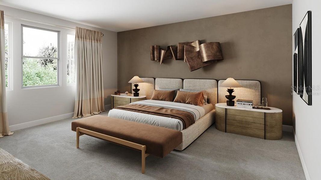 Furnished interior view inside a new home in Skye Ranch Community Group Page, Sarasota (Image 11).