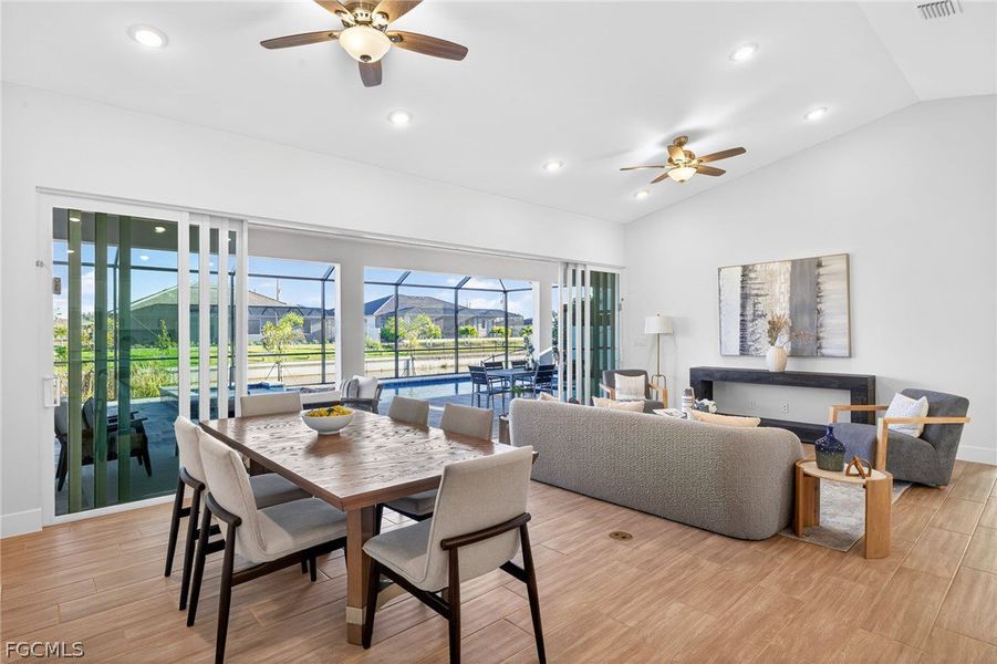 Furnished interior view inside a new home in Cape Coral, Cape Coral (Image 32).