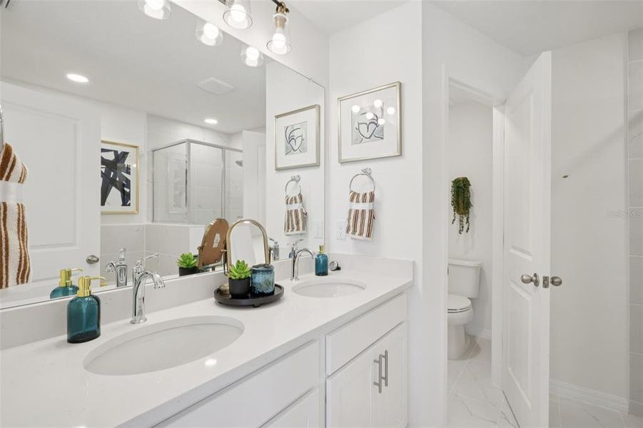 Furnished interior view inside a new home in Twin Oaks, Zephyrhills (Image 26).