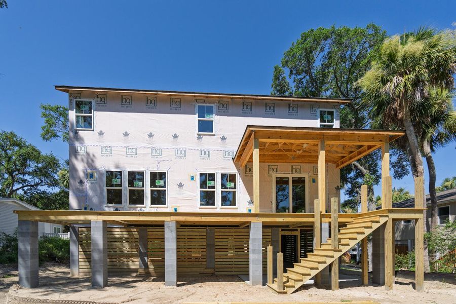 In-progress construction of a new home in , Edisto Island, SC (Image 6). In-progress construction of a new home in , Edisto Island, SC (Image 6).
