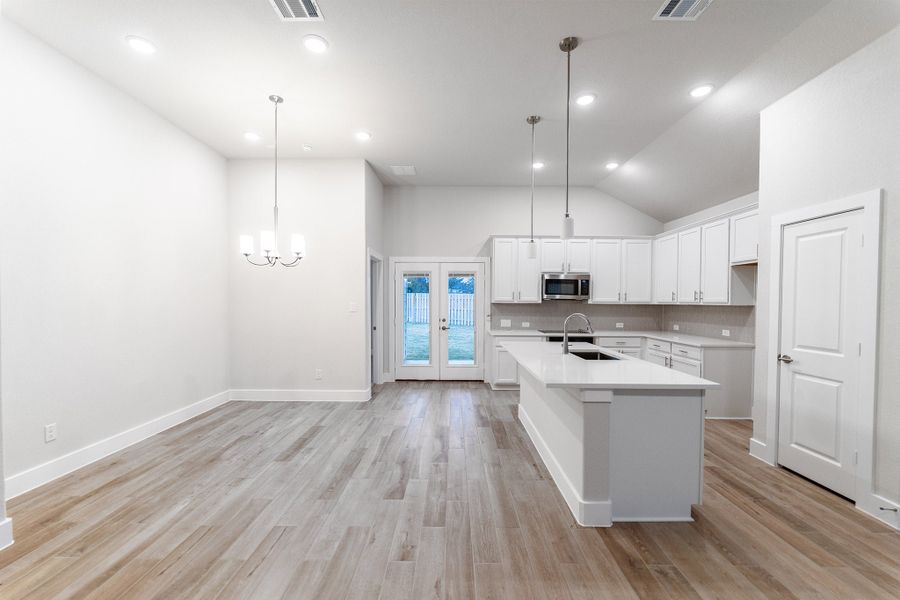 Furnished interior view inside a new home in Sanctuary, Salado (Image 3).