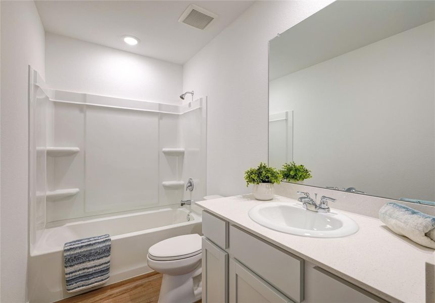Furnished interior view inside a new home in Becker Landing, Hockley (Image 10).
