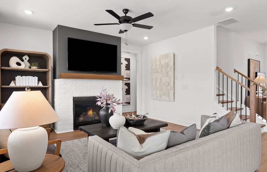 Representative furnished interior of a home built from the Vanderlyn by Pulte Homes in Amherst, McDonough (Image 10). Representative furnished interior of a home built from the Vanderlyn by Pulte Homes in Amherst, McDonough (Image 10).