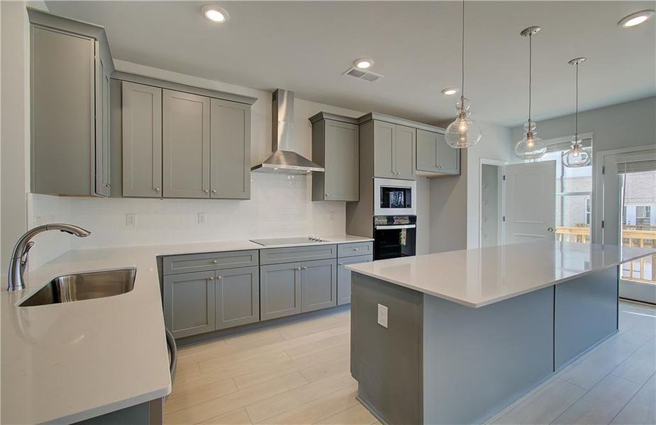Furnished interior view inside a new home in Daybreak, Newnan (Image 6).