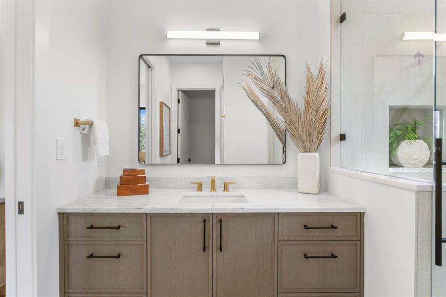 Furnished interior view inside a new home in , Tampa (Image 51). Furnished interior view inside a new home in , Tampa (Image 51).