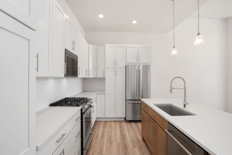 Furnished interior view inside a new home in Villa Collection, Fort Collins (Image 4).