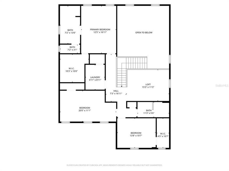 2D floor plan layout of this home in , Kissimmee, FL (Image 5).