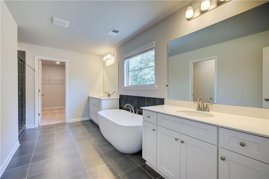 Furnished interior view inside a new home in Brighton, Locust Grove (Image 4). Furnished interior view inside a new home in Brighton, Locust Grove (Image 4).