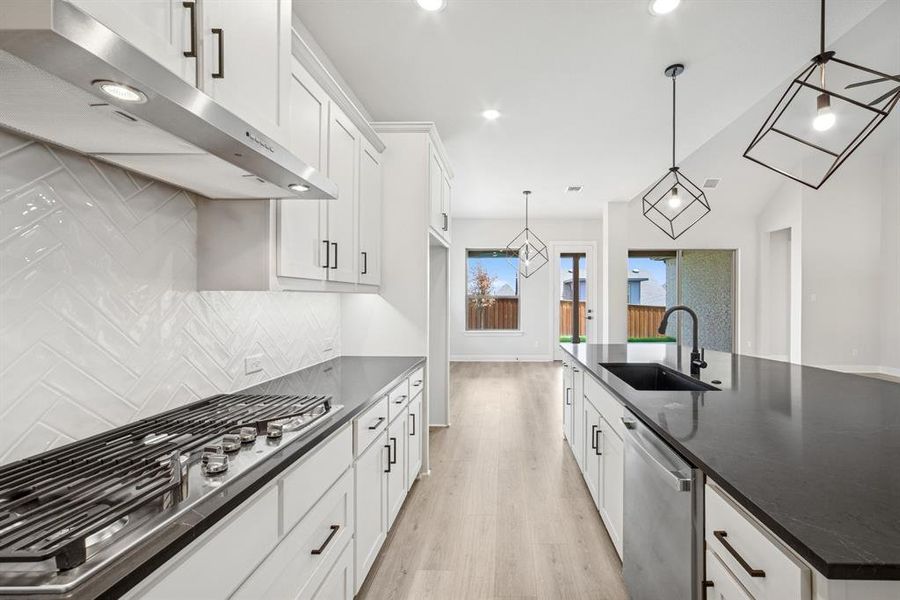Furnished interior view inside a new home in Highwoods, Fort Worth (Image 10). Furnished interior view inside a new home in Highwoods, Fort Worth (Image 10).