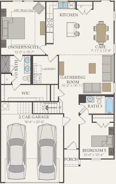Centex Homes, Enloe floor plan Centex Homes, Enloe floor plan