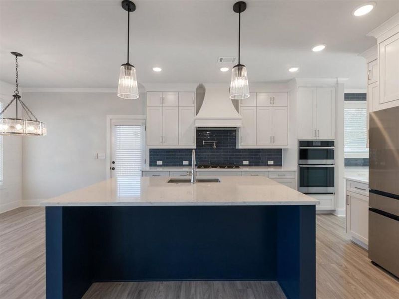 Furnished interior view inside a new home in , Buford (Image 7).
