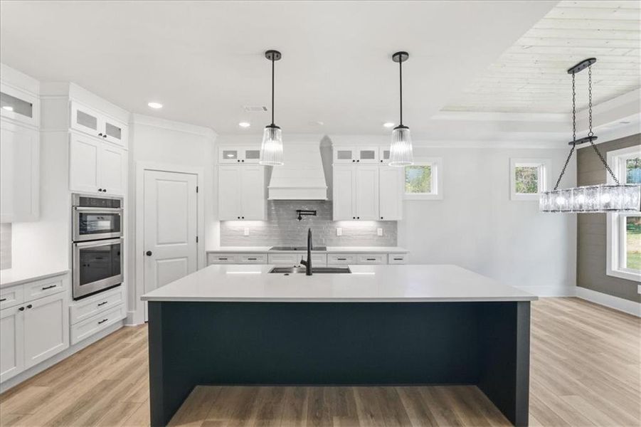 Furnished interior view inside a new home in , Hoschton (Image 39).