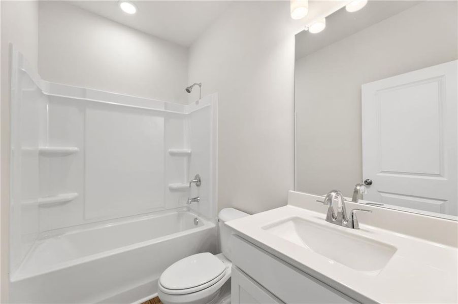 Furnished interior view inside a new home in Kingsley Creek, Lithonia (Image 12).