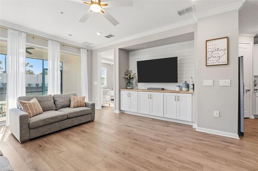 Furnished interior view inside a new home in , Venice (Image 23).