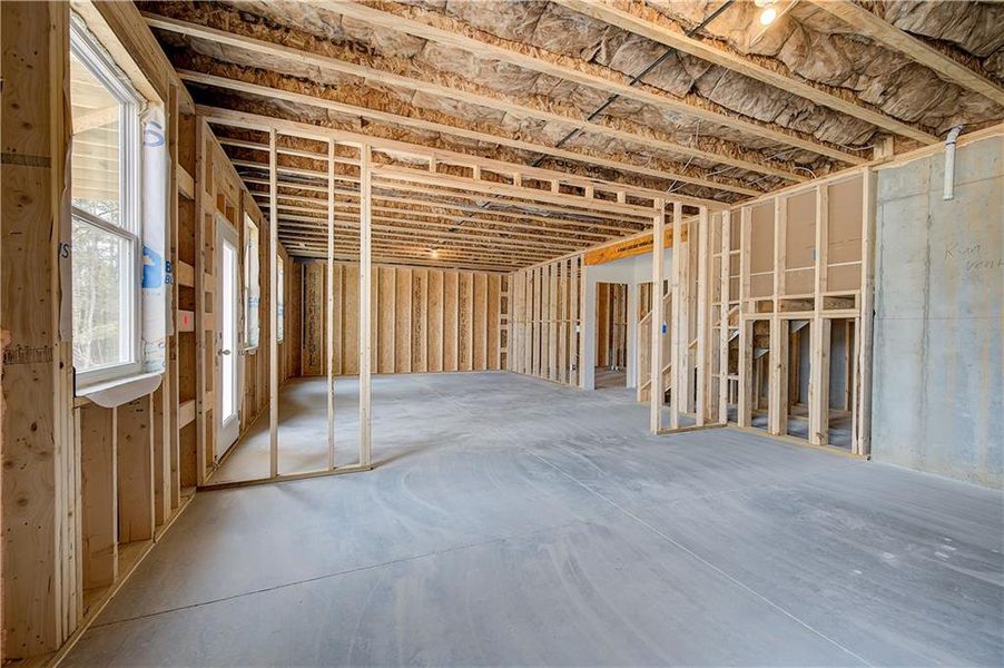 In-progress construction of a new home in Hamilton Lakes, Lawrenceville, GA (Image 31).