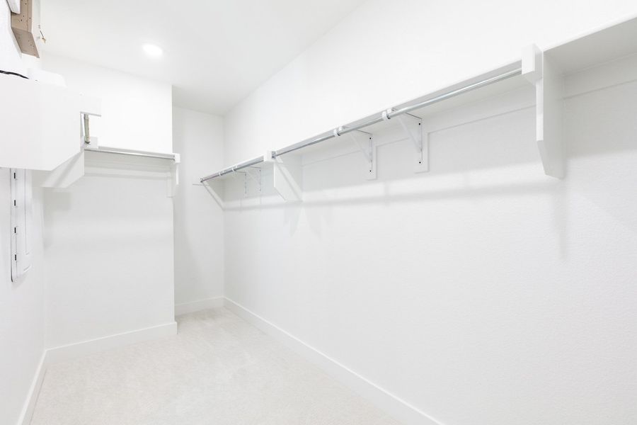 Representative Primary Closet - some options shown