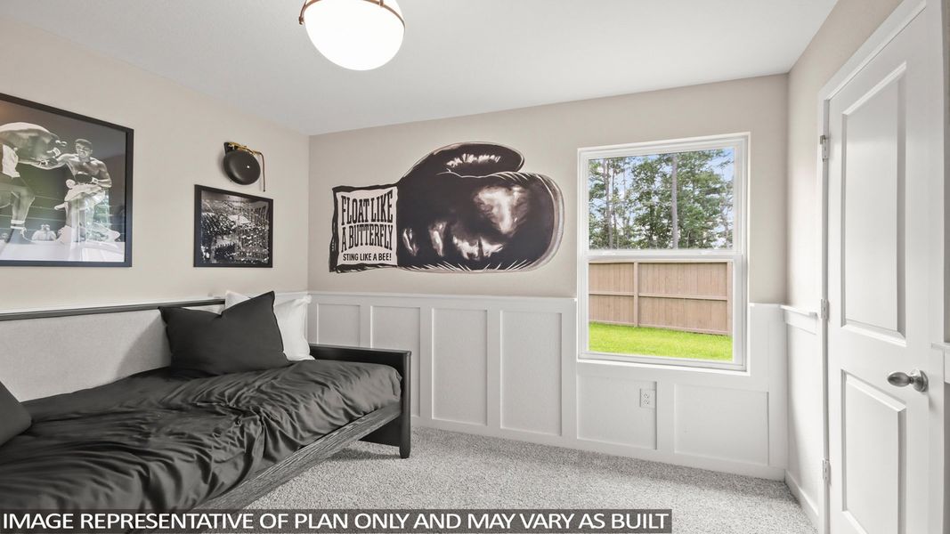 Furnished interior view inside a new home in Lexington Heights, Willis (Image 21).