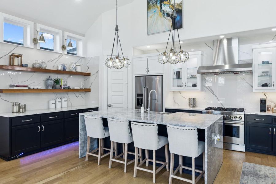 Furnished interior view inside a new home in South Pointe, Mansfield (Image 12). Furnished interior view inside a new home in South Pointe, Mansfield (Image 12).