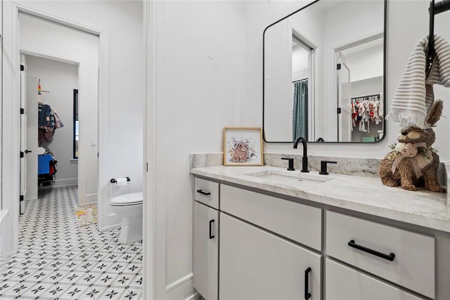 Furnished interior view inside a new home in , Hallsville (Image 12).