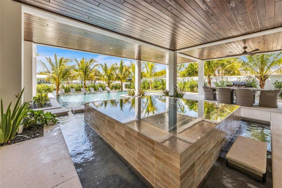 Exterior details and patio area of a home in , Anna Maria (Image 54).