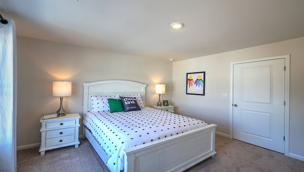 Furnished interior view inside a new home in Pleasant Grove, Weaverville (Image 26). Furnished interior view inside a new home in Pleasant Grove, Weaverville (Image 26).