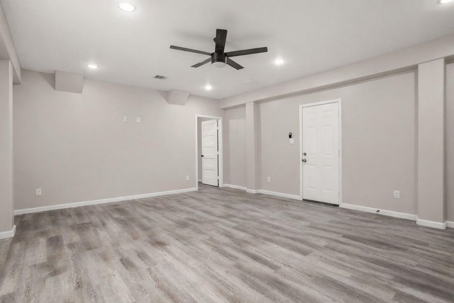 Another view of the second primary bedroom