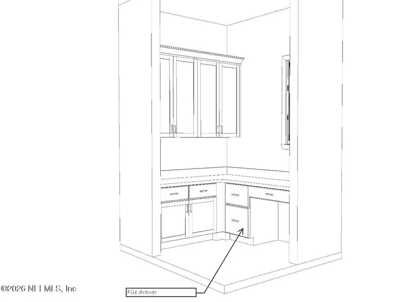Exterior rendering of this home design in , St. Augustine, FL (Image 3).