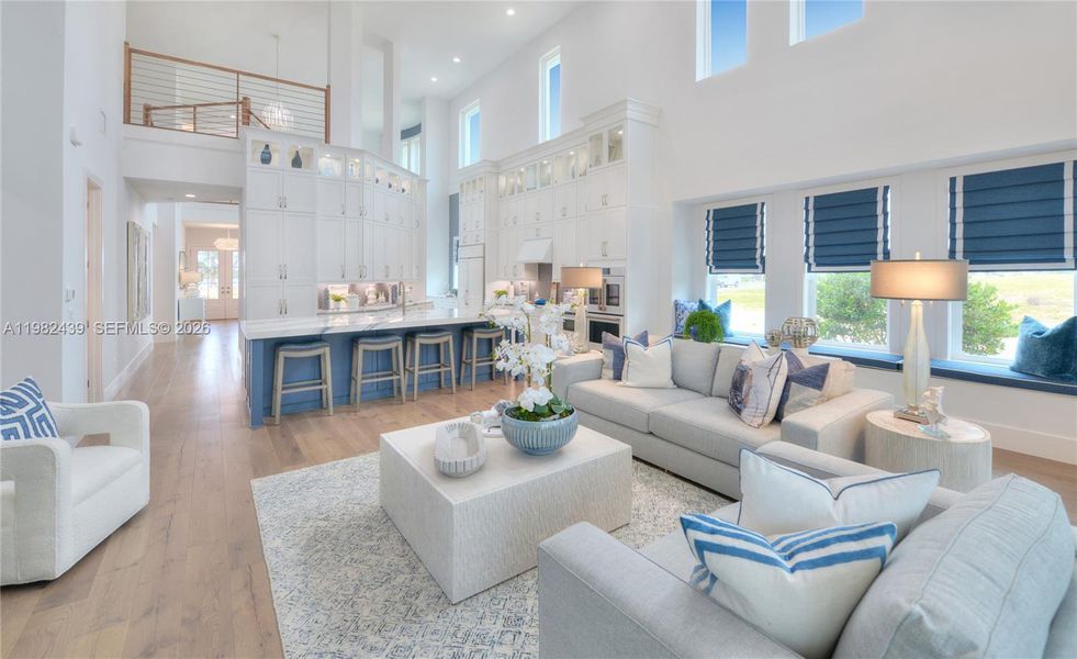 Furnished interior view inside a new home in Veranda Bay, Flagler Beach (Image 14).