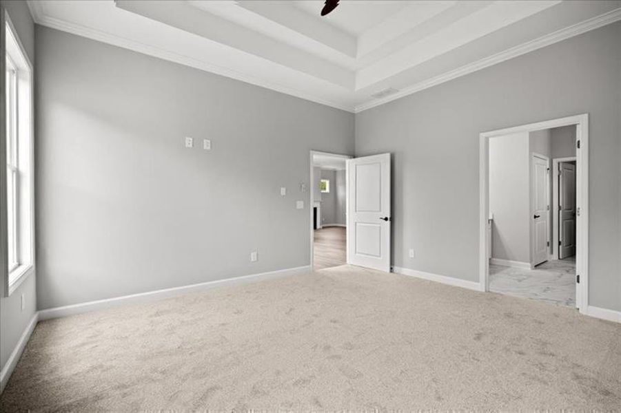 Spacious, unfurnished interior of a new home in Cooks Farm, Woodstock (Image 107). Spacious, unfurnished interior of a new home in Cooks Farm, Woodstock (Image 107).