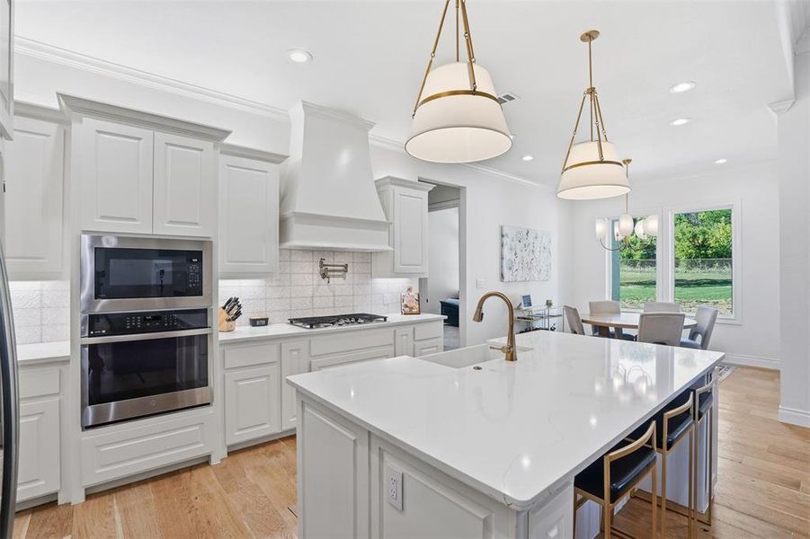 Furnished interior view inside a new home in , Azle (Image 18). Furnished interior view inside a new home in , Azle (Image 18).
