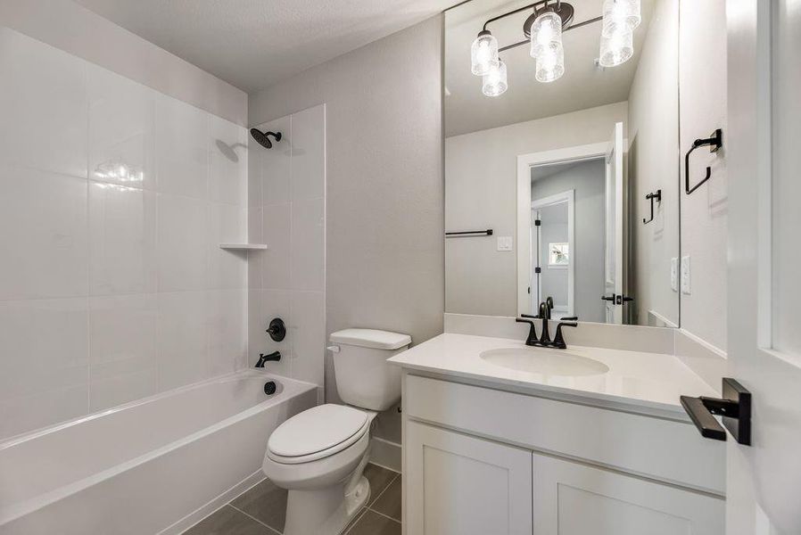 Furnished interior view inside a new home in Providence Cove, McKinney (Image 14).