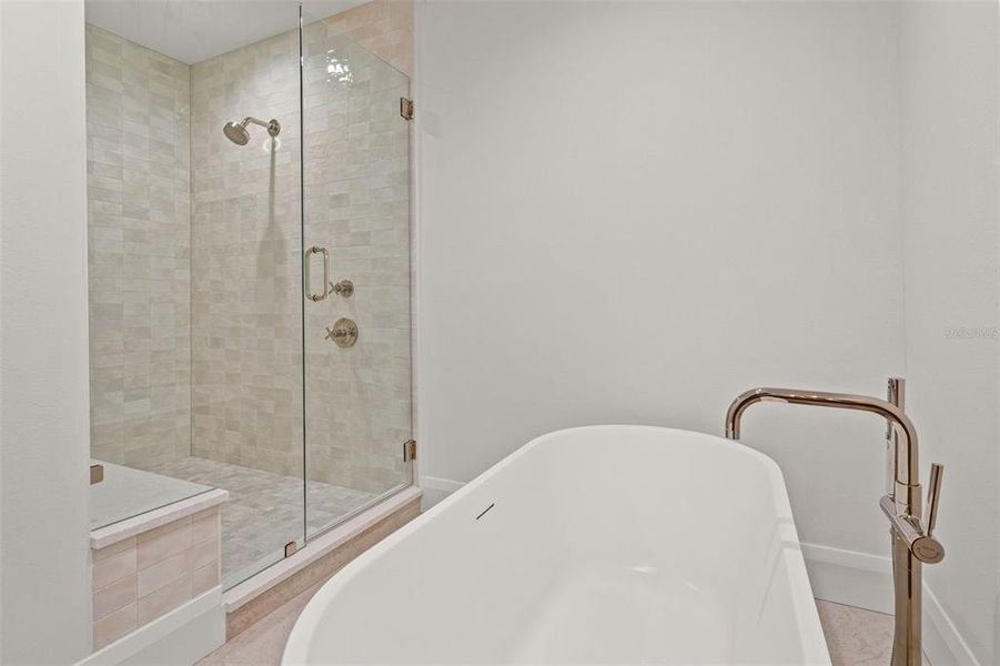 Furnished interior view inside a new home in , Tampa (Image 11).