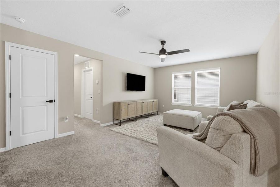 Furnished interior view inside a new home in , Land O' Lakes (Image 9). Furnished interior view inside a new home in , Land O' Lakes (Image 9).