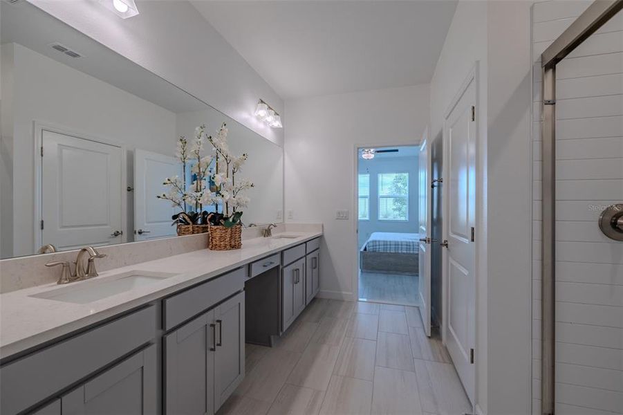 Furnished interior view inside a new home in Prosperity Lakes, Parrish (Image 44).