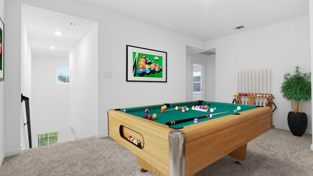 Furnished interior view inside a new home in Emberly, Beasley (Image 30).