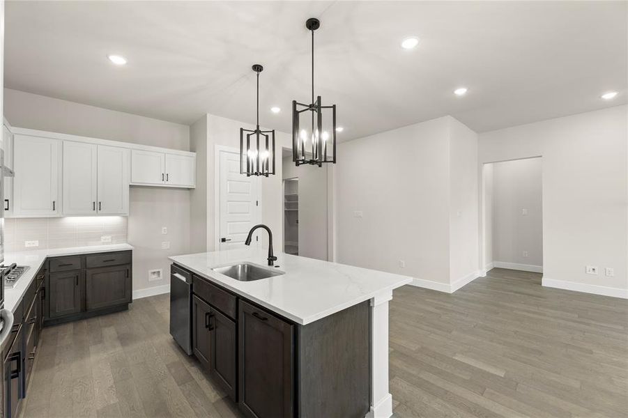 Furnished interior view inside a new home in The Highlands, Rockwall (Image 13).