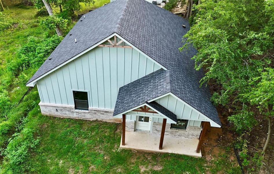 Front exterior of a new home in , Tyler, TX, highlighting curb appeal (Image 3).