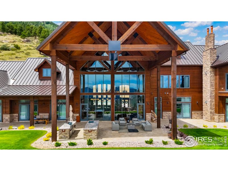 Front exterior of a new home in , Estes Park, CO, highlighting curb appeal (Image 2).