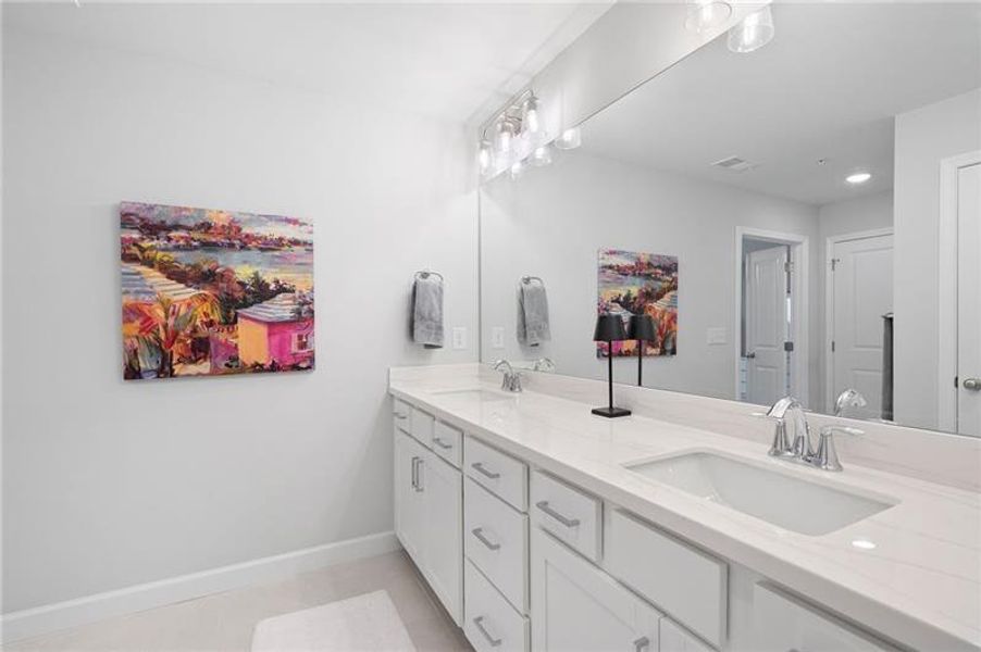 Furnished interior view inside a new home in , Smyrna (Image 7).