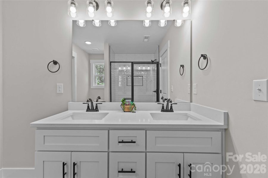 Furnished interior view inside a new home in , Lancaster (Image 38).