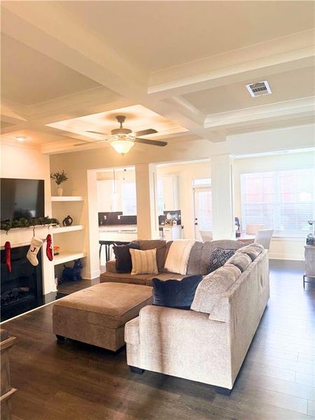 Furnished interior view inside a new home in , Fairburn (Image 11).