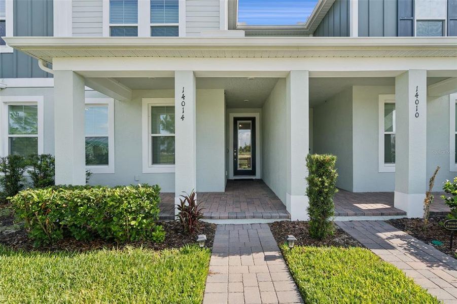 Exterior details and patio area of a home in , Winter Garden (Image 1). Exterior details and patio area of a home in , Winter Garden (Image 1).