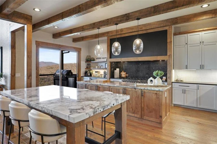 Furnished interior view inside a new home in , Mineral Bluff (Image 7). Furnished interior view inside a new home in , Mineral Bluff (Image 7).