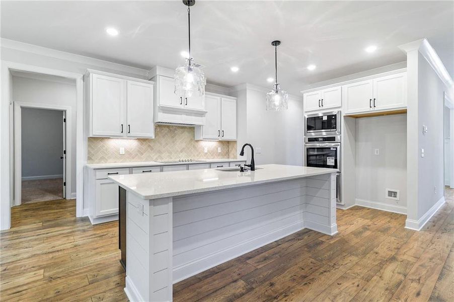 Furnished interior view inside a new home in Woodland Hills, Loganville (Image 10).