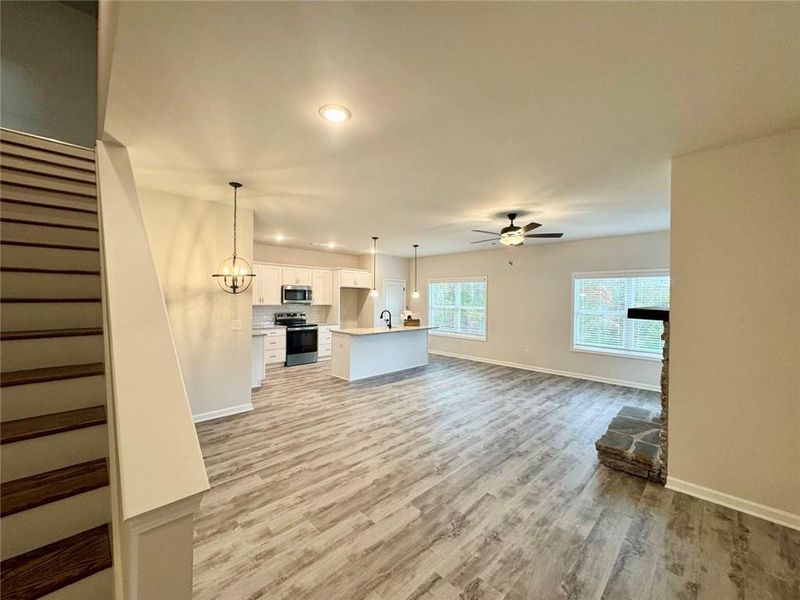 Spacious, unfurnished interior of a new home in , Lula (Image 13).