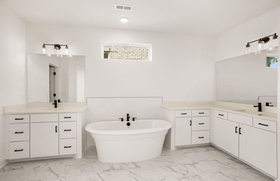 Furnished interior view inside a new home in Durham Farms, Hendersonville (Image 18).