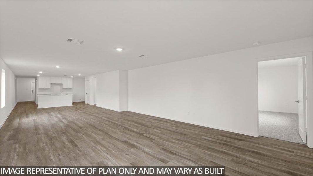 Spacious, unfurnished interior of a new home in The Canopies, Splendora (Image 15).